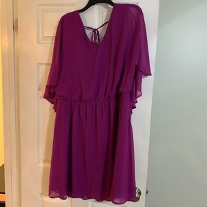 Simply Be angel sleeve dress